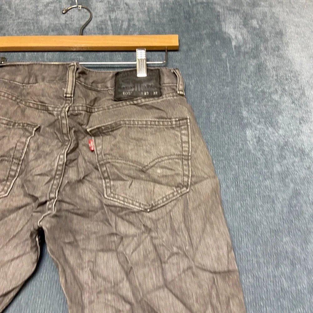 VTG Levi's 508 Jeans Mens 29x32 Gray Denim Cotton Slim Fit Straight Leg